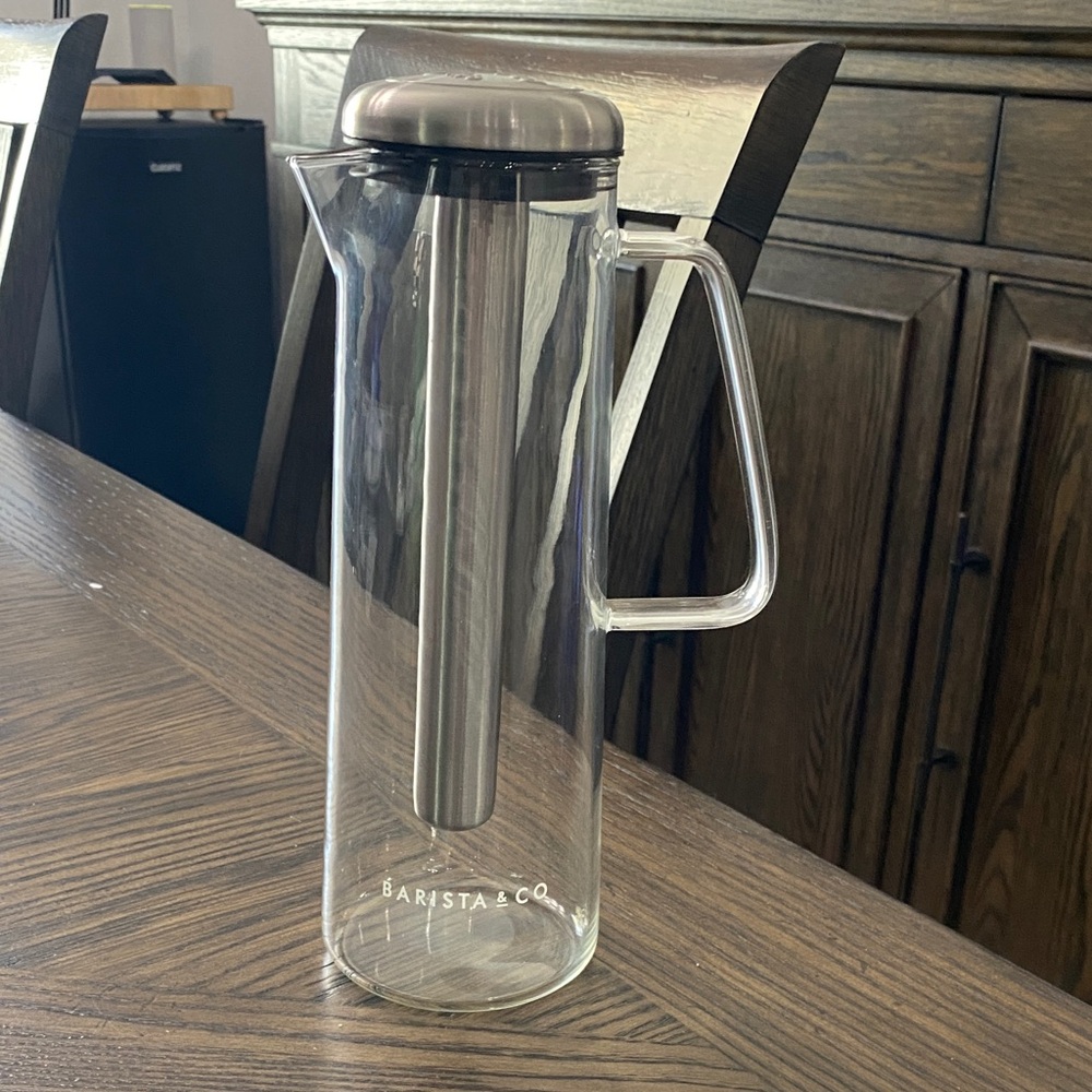 Glass Coffee Carafe Chiller